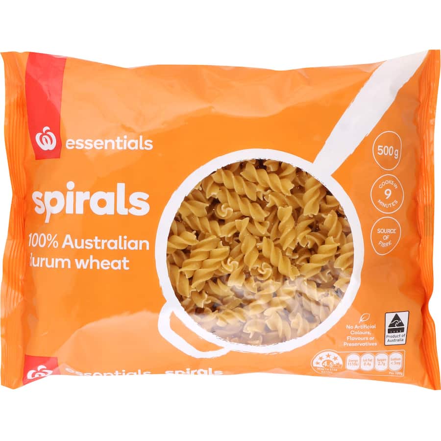 Essentials Pasta Spirals 500g