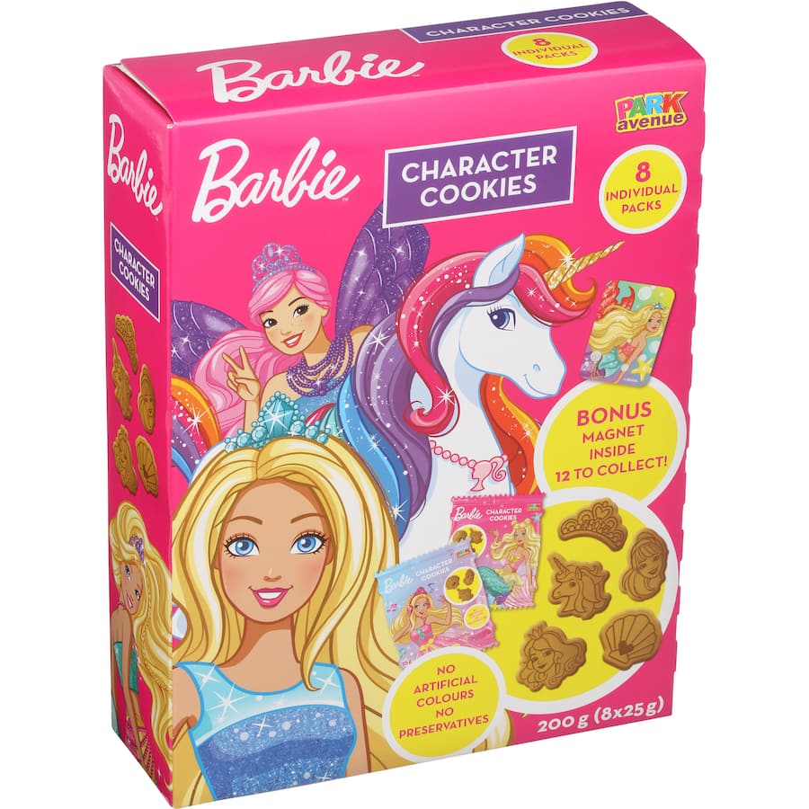 Barbie Cookies Character Box 200g