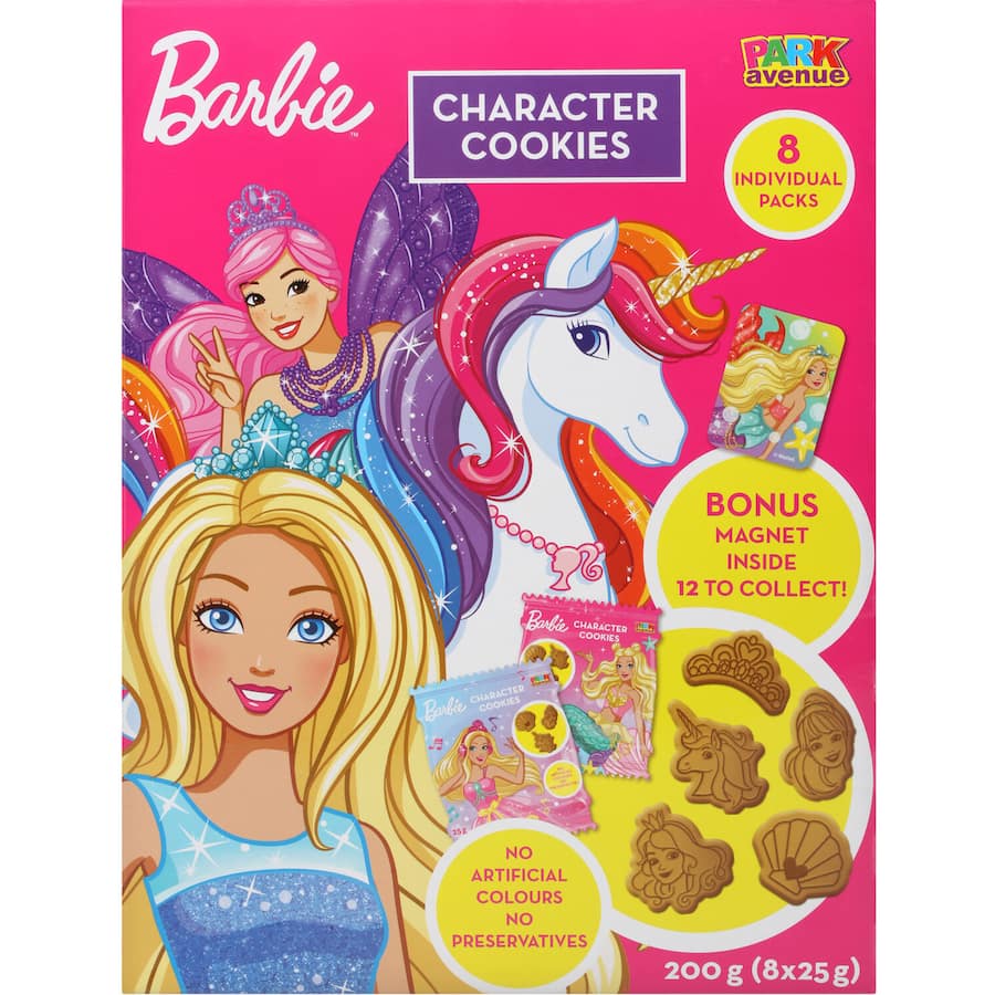 Barbie Cookies Character Box 200g