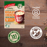 Continental Cup A Soup Instant Soup Hearty Roast Chicken 75g 2pack
