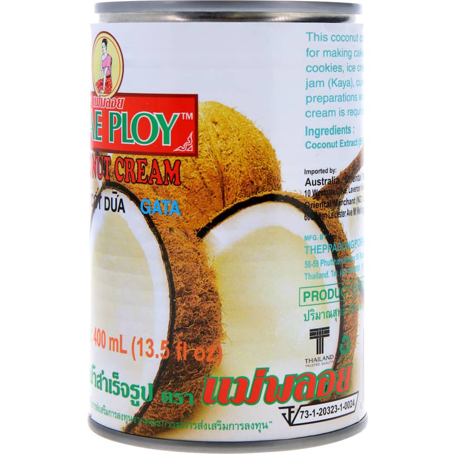 Mae Ploy Coconut Cream  Can 400mL