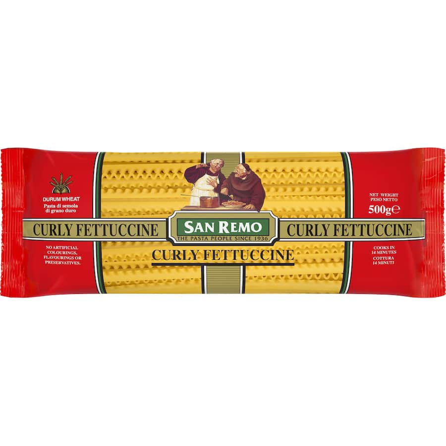 San Remo Pasta Curly Fettuccine No. 80 500g