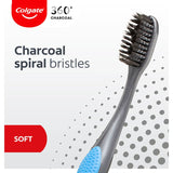 Colgate 360 Toothbrush Charcoal Soft Value Pack 3ea