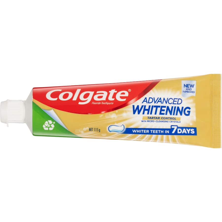 Colgate Advanced Whitening Toothpaste Tartar Control 115g