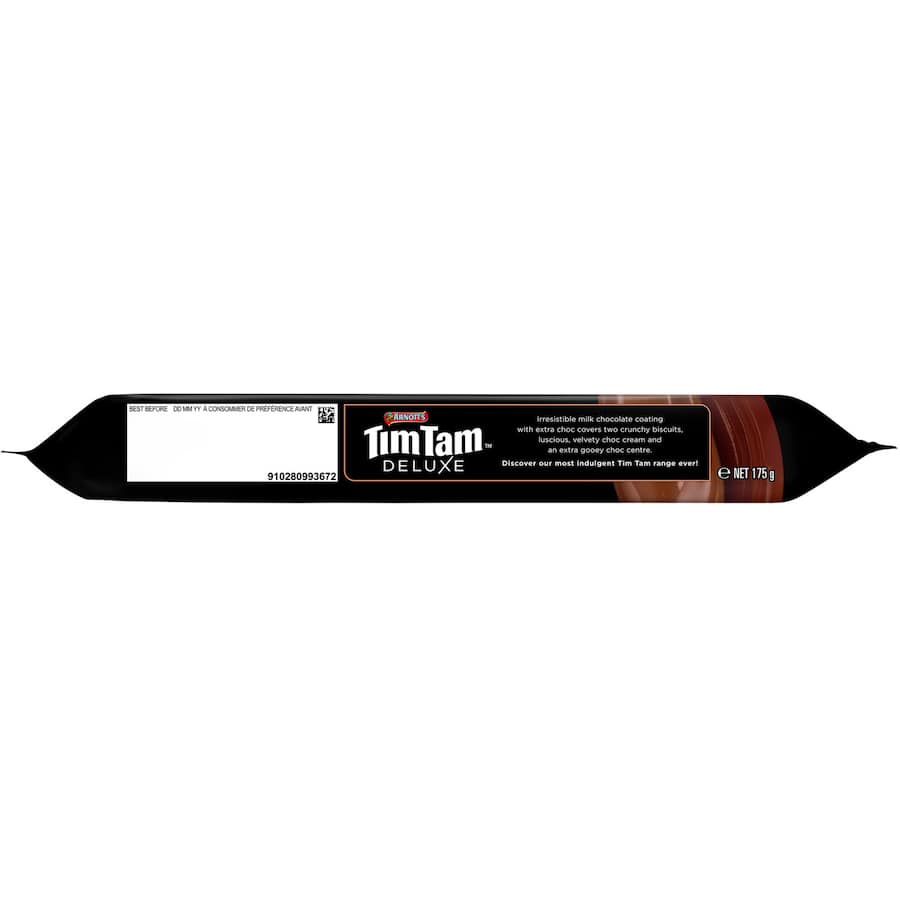 Arnotts Tim Tam Deluxe Chocolate Biscuits Decadent Triple Choc 175g