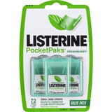 Listerine Freshburst Breath Freshener Pocket Packs 72pack
