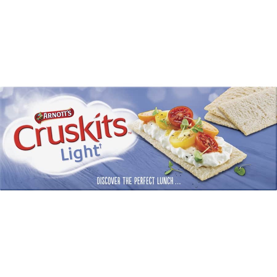 Arnotts Cruskits Light Crispbread Low Fat 125g