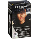 Loreal Preference Hair Colour Blue Black 1.102 Le Marais 1pack