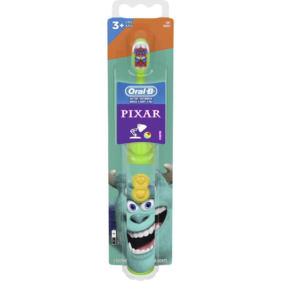 Oral B Kids Pixar Battery Toothbrush 3+ Years