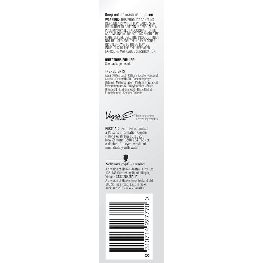 Schwarzkopf Live Colour Ultra Brights Pillar Box Red 75mL