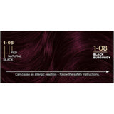 Napro Palette Hair Colour Burgundy Black 1-08 1pack