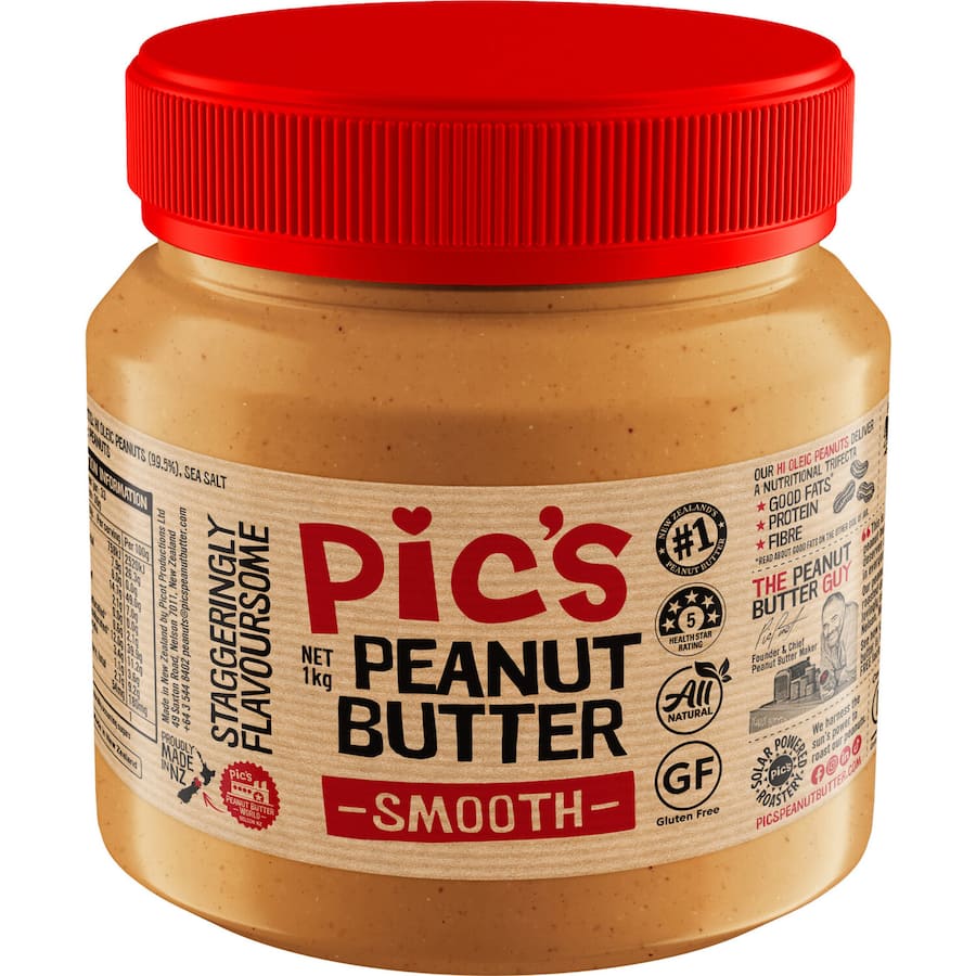 Pics Really Good Peanut Butter Smooth 1kg