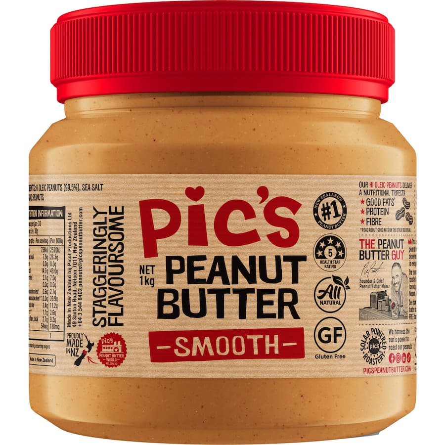 Pics Really Good Peanut Butter Smooth 1kg