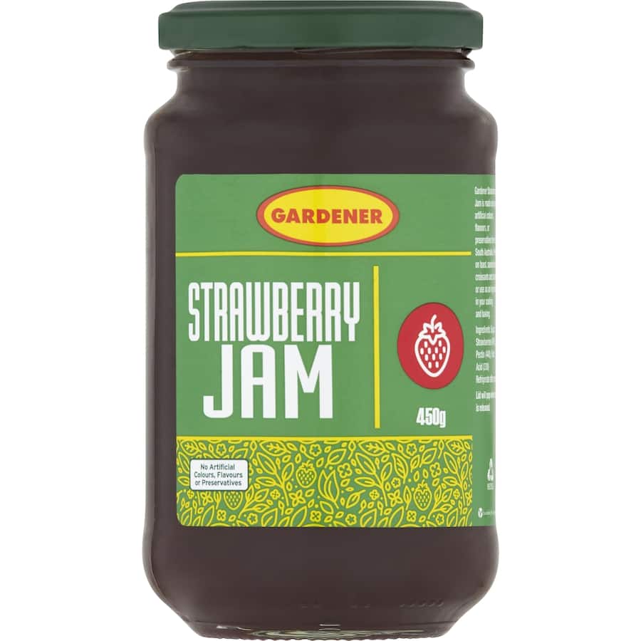 Gardener Jam Strawberry 450g
