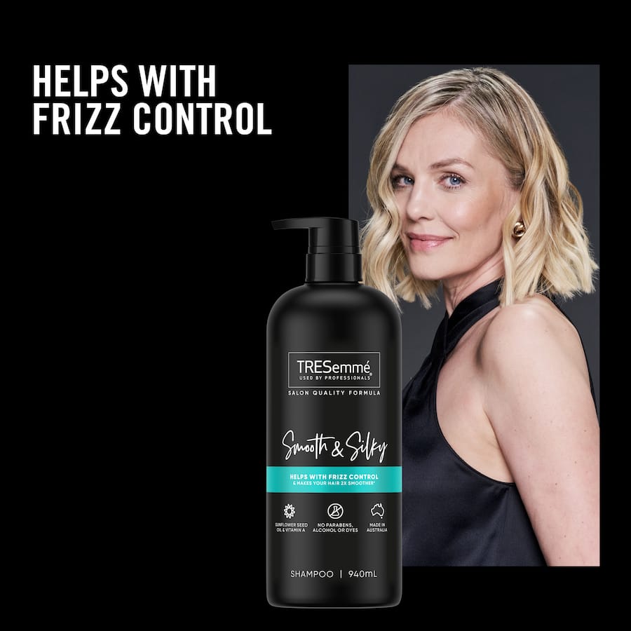Tresemme Smooth & Silky Shampoo With Sunflower Oil & Vitamin A 940mL
