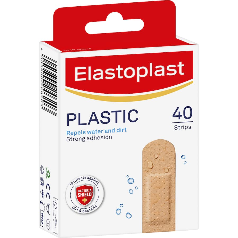 Elastoplast Plasters Plastic 40pack