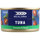 Sealord Sensations Tuna Tomato & Basil Tear tab can 95g