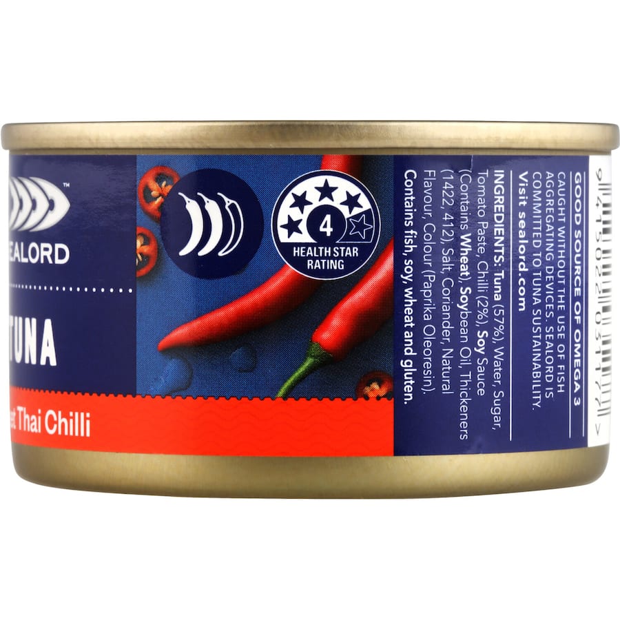 Sealord Sensations Tuna Sweet Thai Chilli Tear tab can 95g
