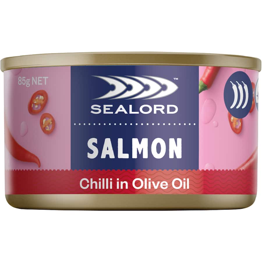 Sealord Sensations Salmon Light Chilli Tear tab can 85g