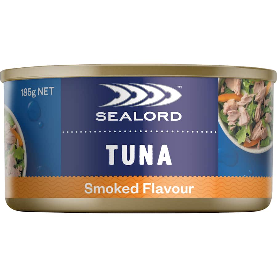 Sealord Sensations Tuna Smoked Flavour Can 185g