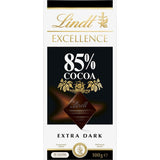 Lindt Excellence Chocolate Dark 85% 100g
