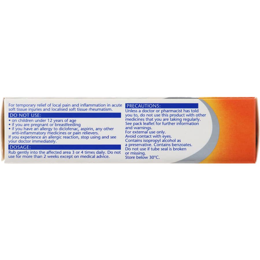 Voltaren Pain Relief Emulgel Muscle And Back 20g