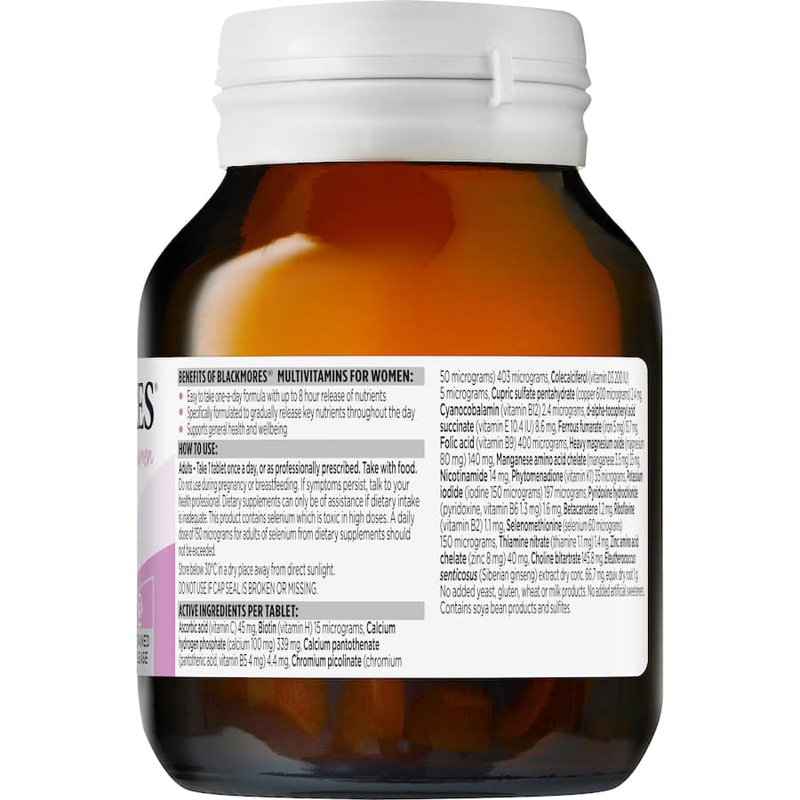 Blackmores Multi-vitamins For Women Tablets 60pack