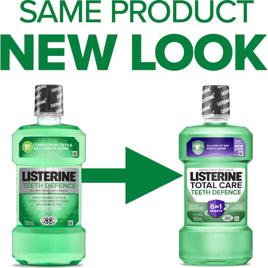 Listerine Mouth Rinse Teeth Defence 1L