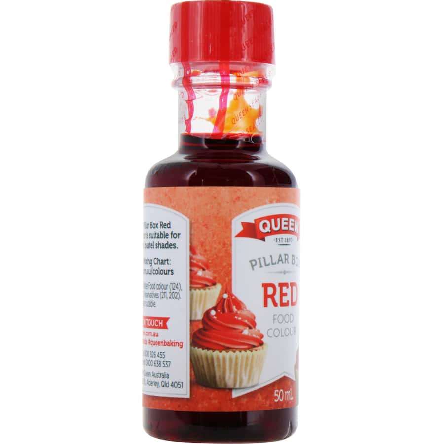 Queen Food Colour Red 50mL