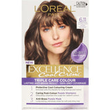 Loreal Excellence Cool Hair Colour Ultra Ash Dark Blonde 6.11 1pack