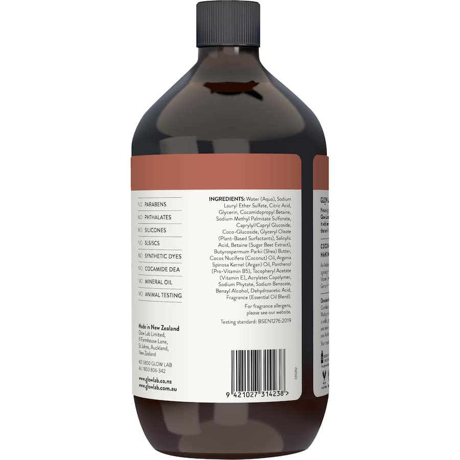 Glow Lab Hand Wash Refill Coconut Cedar 900mL