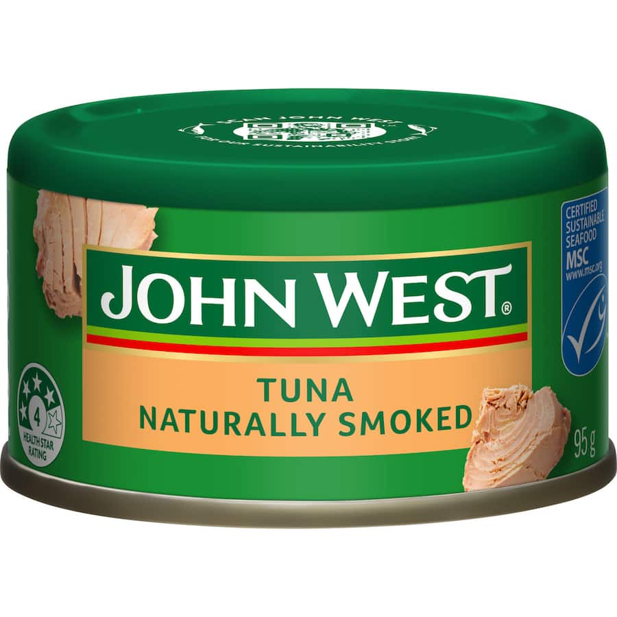 John West Tempters Tuna Naturally Smoked Tear tab can 95g