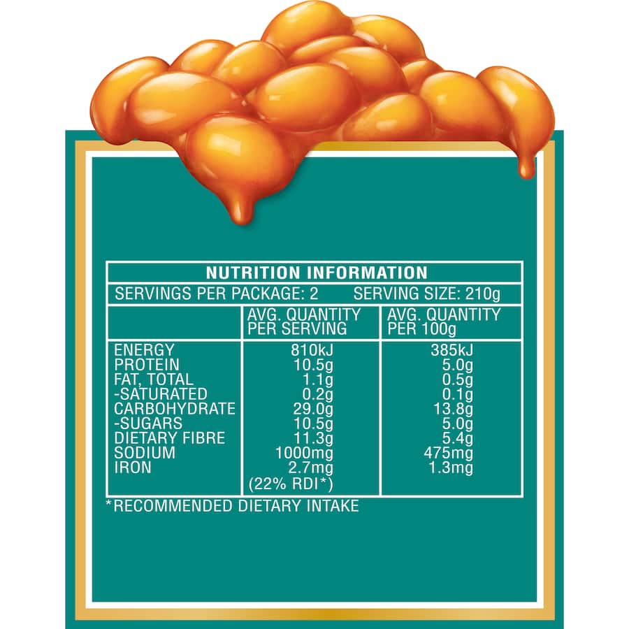 Heinz Baked Beans English Recipe Can 420g