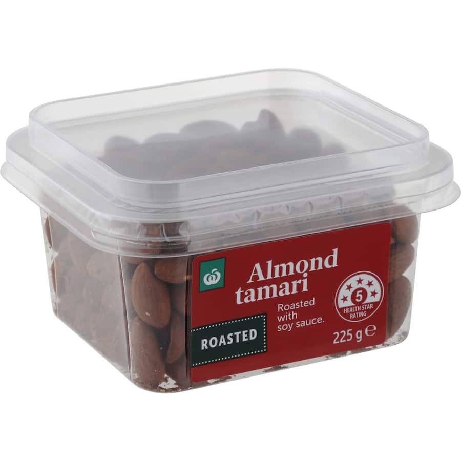 Woolworths Almonds Tamari 225g