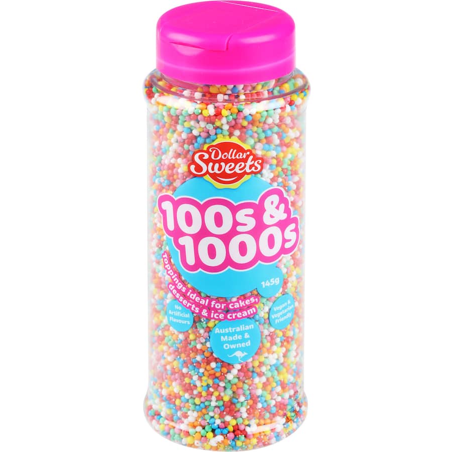 Dollar Sweets 100s & 1000s Toppings  145g