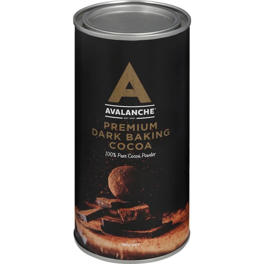 Avalanche Dark Cocoa Powder  190g