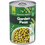 Woolworths Peas Garden Can 420g