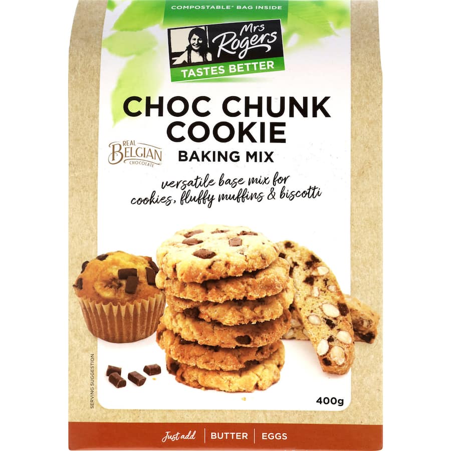 Mrs Rogers Baking Mix Bases Choc Chunk  400g