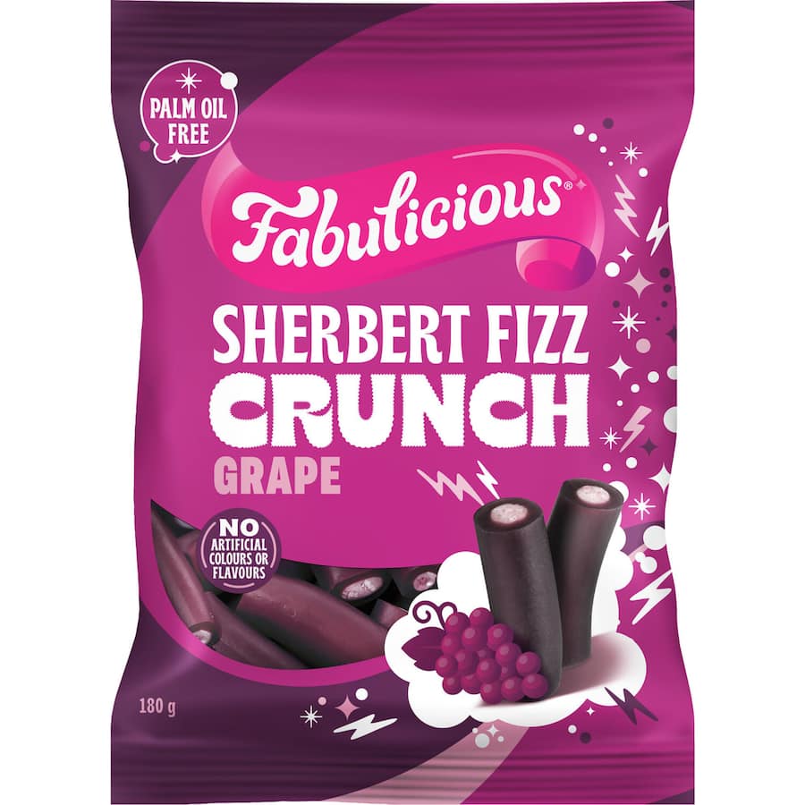 Fabulicious Grape Sherbert Crunch  180g