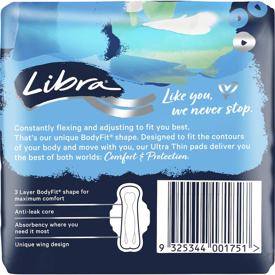 Libra Ultra Thin Pads Regular With Wings 14pack