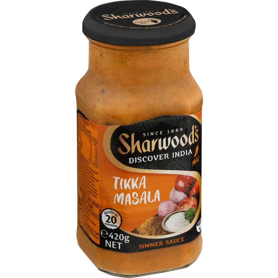 Sharwoods Recipe Base Tikka Masala Mild Jar 420g