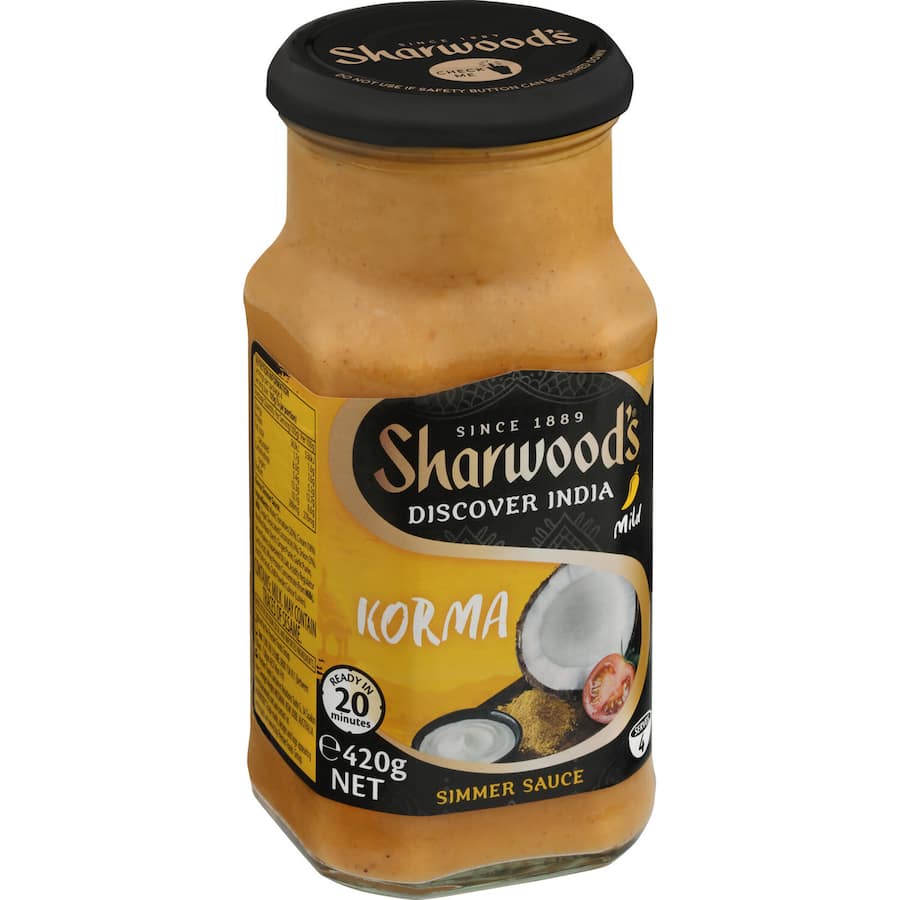 Sharwoods Recipe Base Korma Mild Jar 420g
