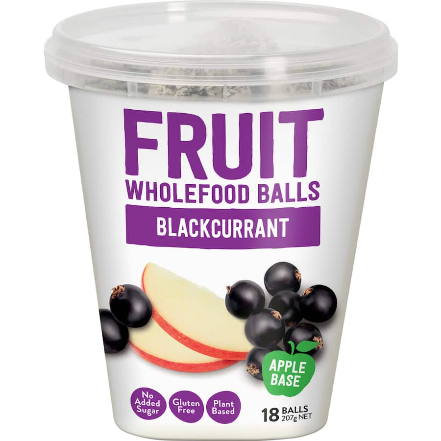 Tasti Fruit Balls Black Currant 207g