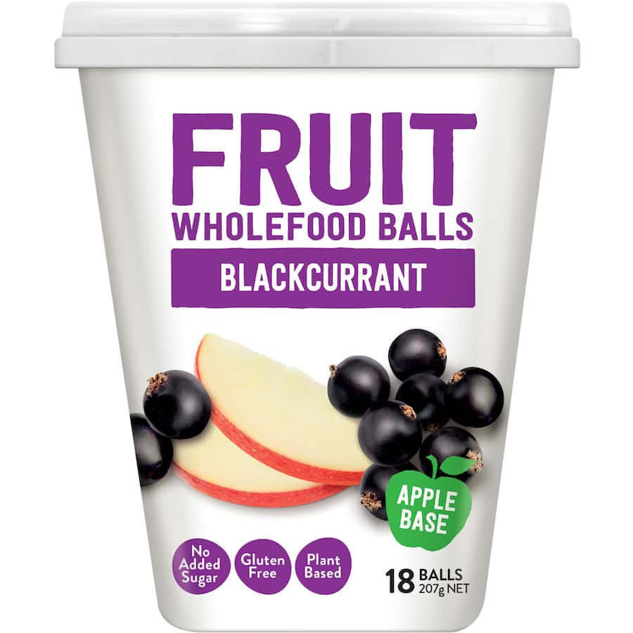 Tasti Fruit Balls Black Currant 207g
