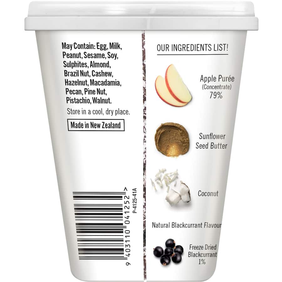 Tasti Fruit Balls Black Currant 207g