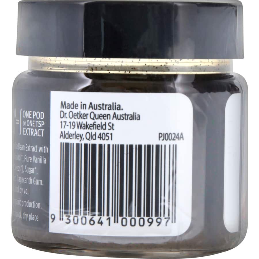 Queen Vanilla Bean Paste Organic 65g