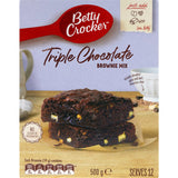 Betty Crocker Brownie Mix Triple Chocolate 500g