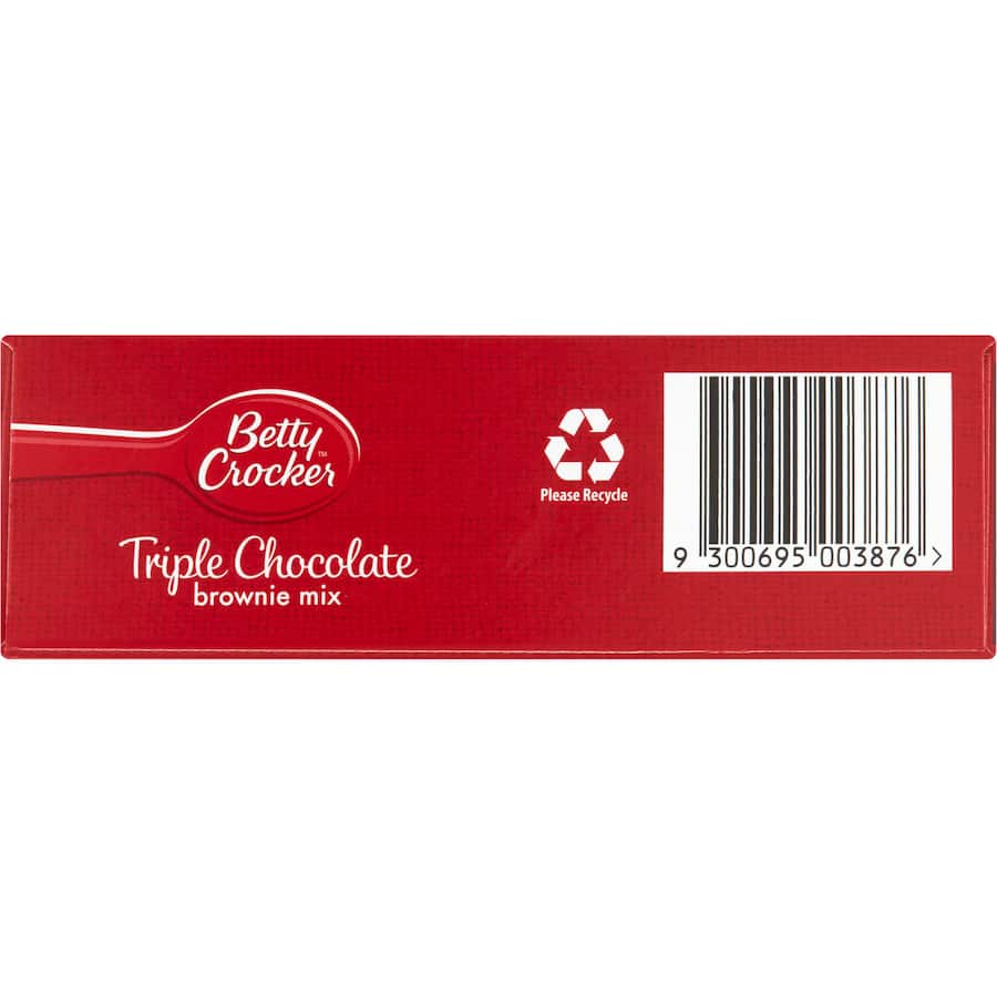 Betty Crocker Brownie Mix Triple Chocolate 500g