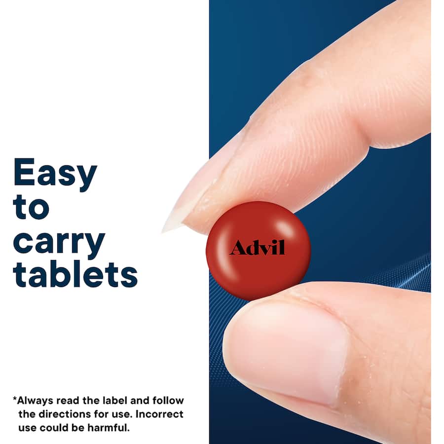 Advil Ibuprofen Pain & Fever Relief Tablets 200mg 24pack