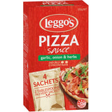 Leggo's Pizza Sauce Garlic, Onions & Herbs 4pk sachets 4 x 50g